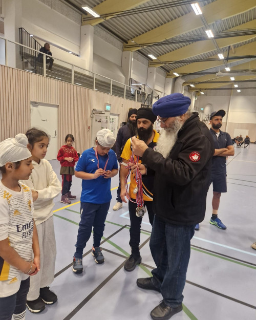 Chardi kala sports club Norway indoor volleyball tournament
